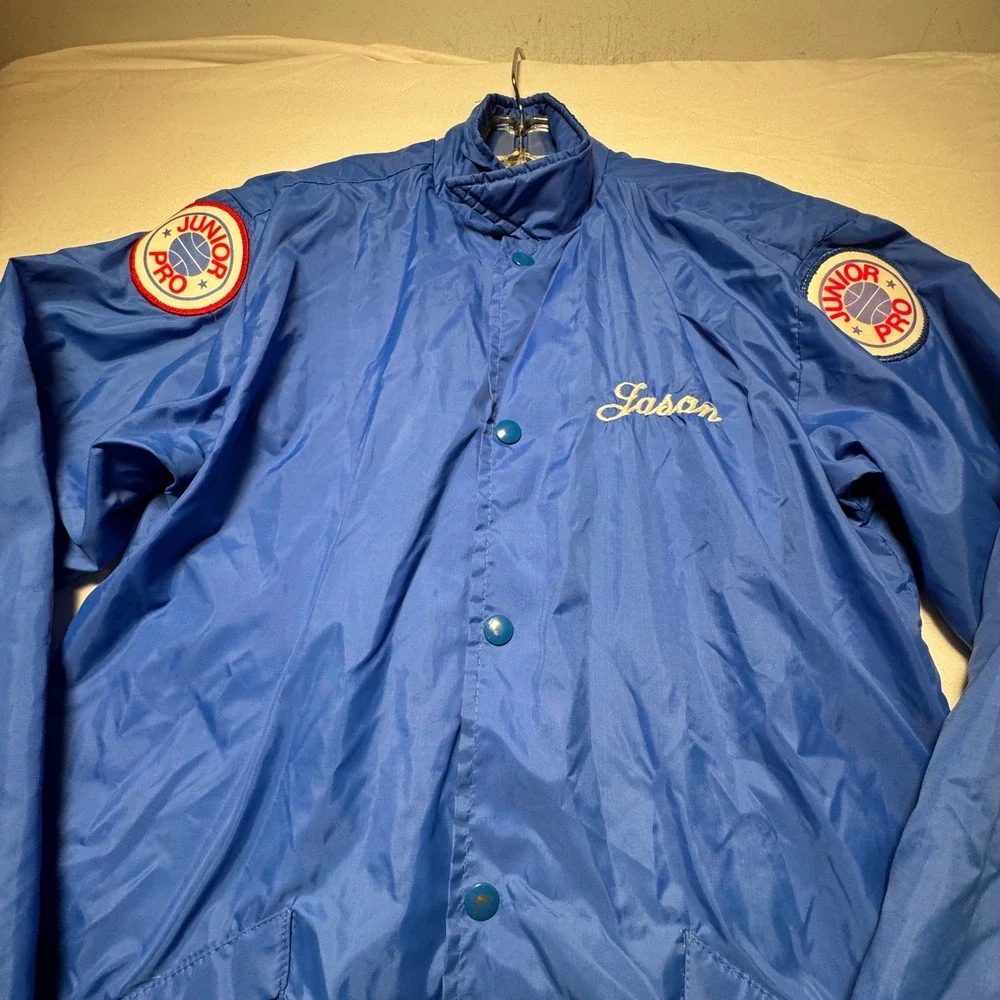 Vintage Windbreaker Jacket 1982 South Hopkins Jr Pro All Star Youth XXL 18/20